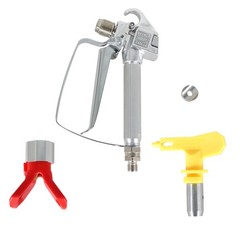 3600 psi Airless Paint Spray Gun 517 Spray Tip + Nozzle Guard for Sprayers