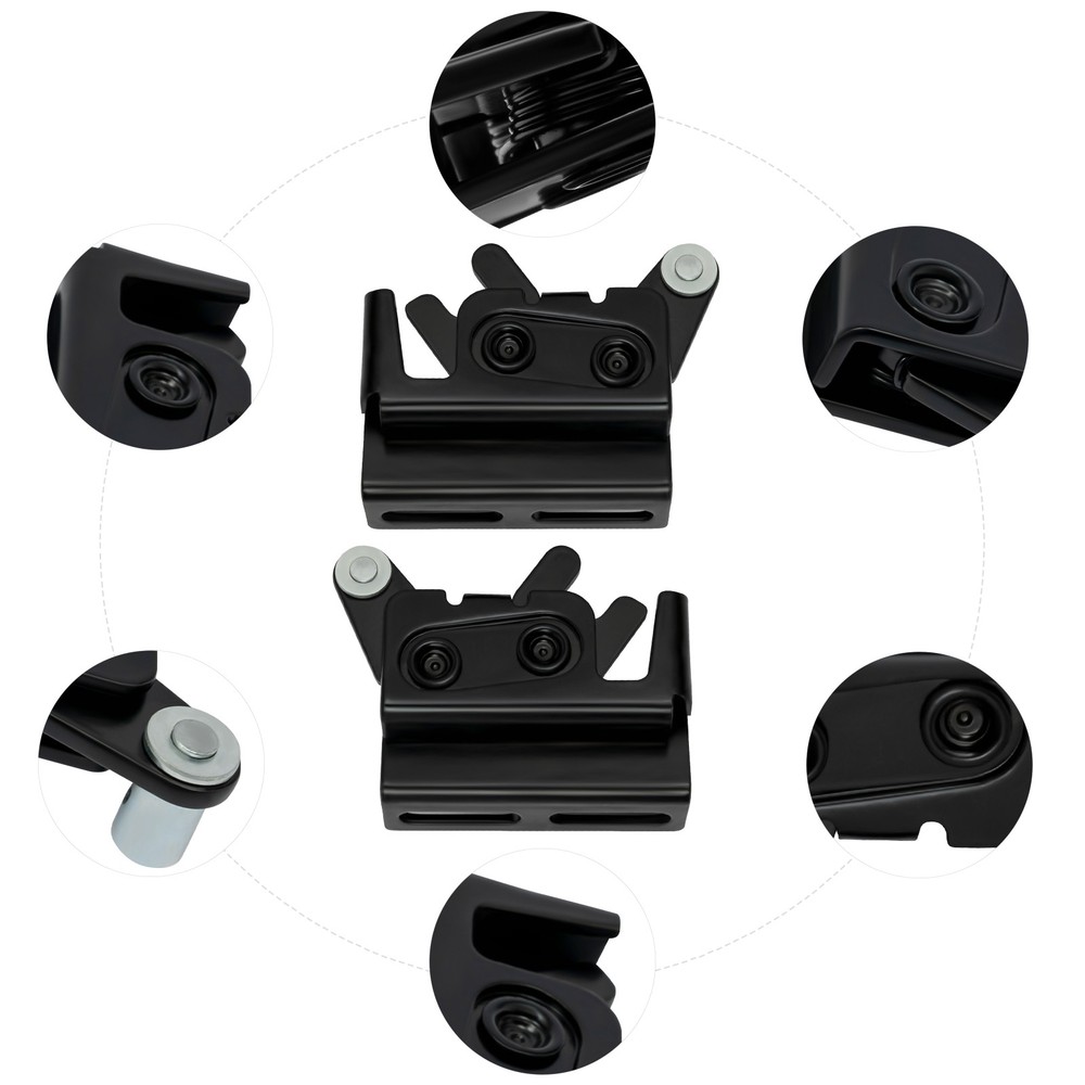 1 Pair Rear Door Rotary Latches Fit for Leer 100XL/XR/XQ/180XL Rear Door Rotary