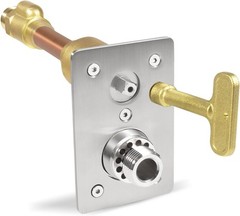 Z1321-CXL-6 Exposed Wall Hydrant Lead-Free 6” for Commercial Applications