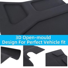 Headliner Kit Wrangler JL 2018-2025 Hardtop Peel-Stick Thermal Black 6Pcs