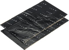 Sound Deadening Mat Butyl Rubber Damping Block for AC Refrigerator Black 5 Pack