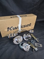 KWIKSET Deadbolt Keyed One Side(Exterior ) GREAT SHAPE. INCLUDES KEY…