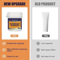 Drywall Repair Kit Drywall Hole Repair Patch Kits Wall Spackle Repair Paste w…