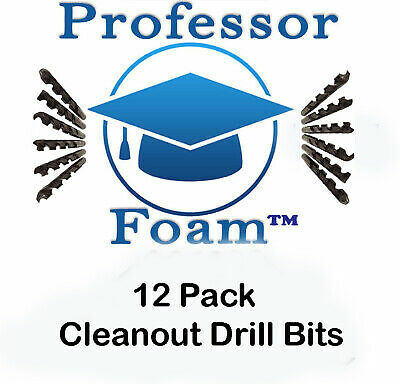 Professor Foam 12 Bits 249112 clean out drill bits fits PROBLER P2