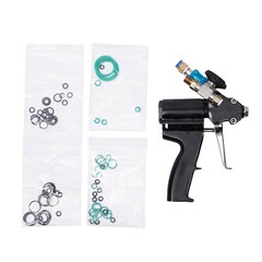 P2 PU Foam Spray Gun Polyurethane P2 Air Purge Spray Gun Self-cleaning Black