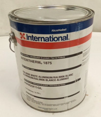 International HWM25F Intertherm 1875 Silicone Acrylic White Aluminum 1 Gallon