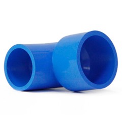 PVC 90° Elbow Reducing Pipe Fitting Reducer Socket Coupling I.D. 20mm-75mm Blue