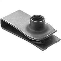 AVC.12575 AUVECO 12575 Extruded U-Nut, M6 x 1 mm Screw, Phosphate