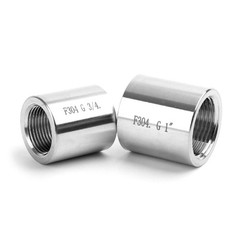 316 / 304 Stainless Steel Equal Female Socket Parallel Threads 1/8″-2″ | M8-M60