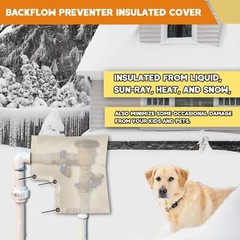 Insulated Cover for Outdoor Backflow Pressure Vacuum Breaker 600d Oxford fabric