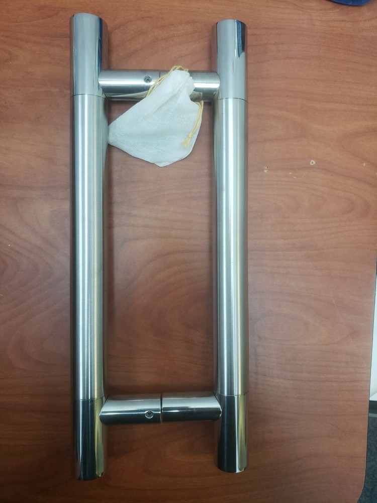 NEW ROCKWOOD RM3210-8 STRAIGHT DOOR PULL! 11″ LONG! POLISHED STAINLESS! NEOTEK!