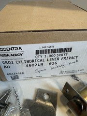 Accentra Assa Abloy 4602LN 626 AU Grade 2 Cylindrical Lever Privacy Lockset