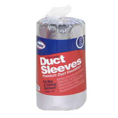 Master Flow 8 In. x 5 ft. R-6 Ductwork Insulation Sleeve – Free Shipping