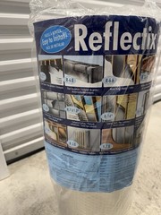 Reflectix 24″x 25 Foot Role of R21 Attic Wall Unfaced Reflective Roll Insulation