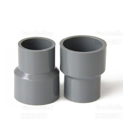 PVC Reducing Pipe Fitting Concentric Reducer Connector Socket Coupling Grey