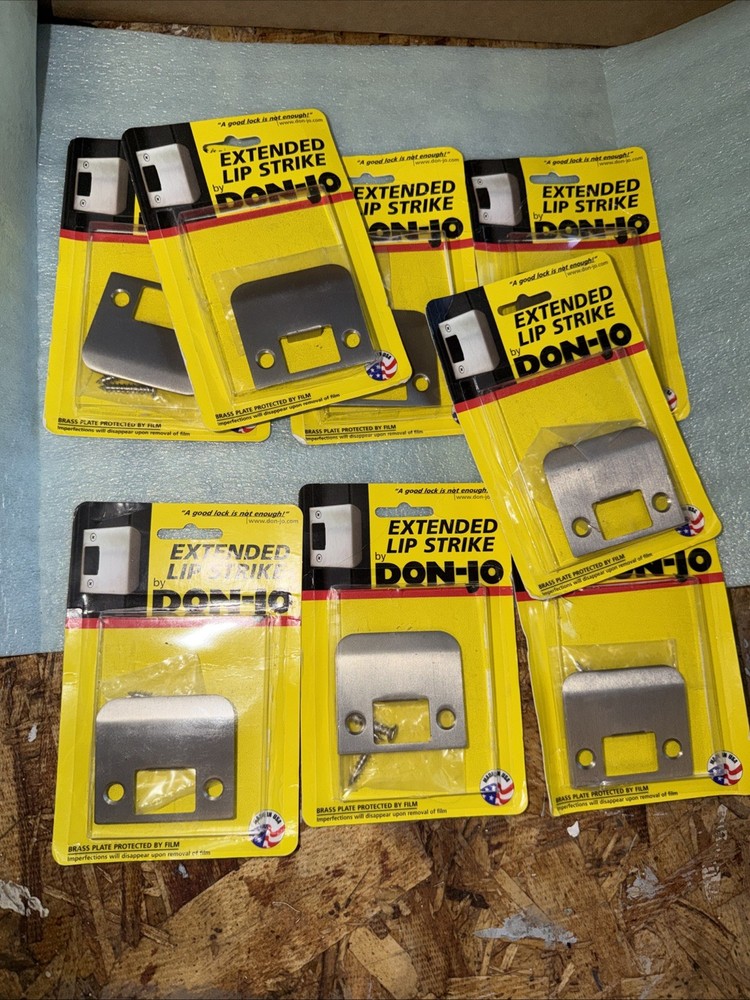 Lot Of 8 NEW In Pkg Extended strike Lip Don-Jo EL-115-619