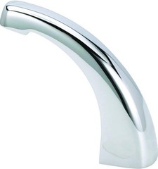 Zurn P6913-XL-1 12 In Overall Depth Chrome Finish Brass Mid Arc Faucet Spout