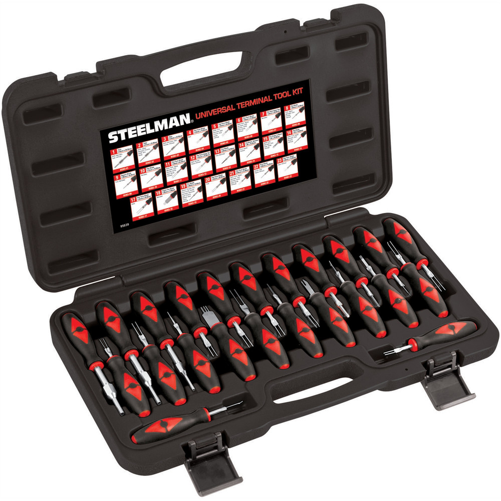 J S Products (steelman) 23 Pc Universal Terminal Tool Kit/Euro 95839