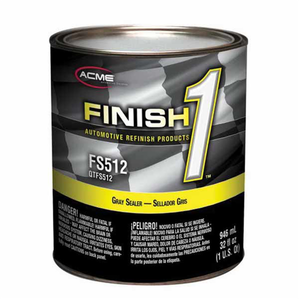 Finish 1 Automotive Refinish Products FS512-4 4.1 VOC Enamel Sealer Undercoat,