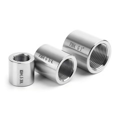 316 / 304 Stainless Steel Equal Female Socket Parallel Threads 1/8″-2″ | M8-M60