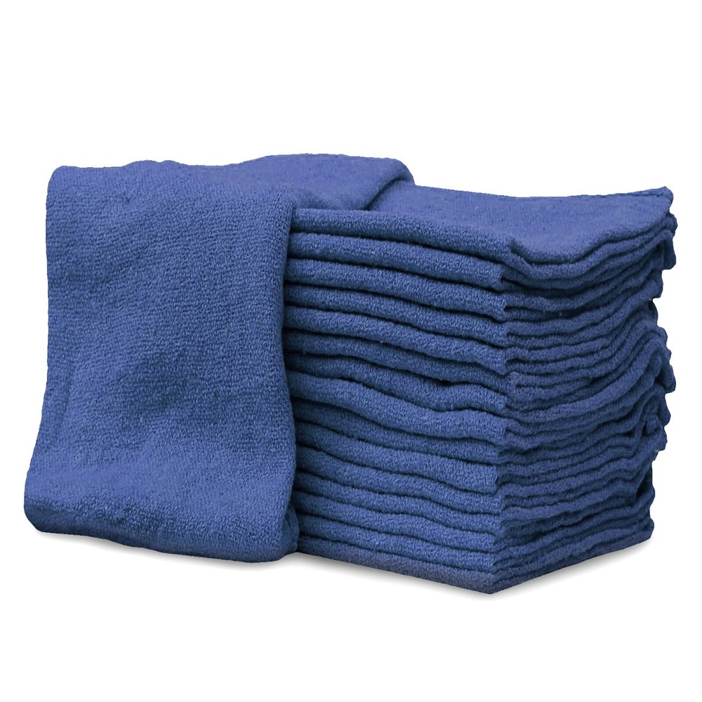 2000 New Industrial A Grade Shop Towels-Cleaning Towels Blue -Multipurpose Cloth