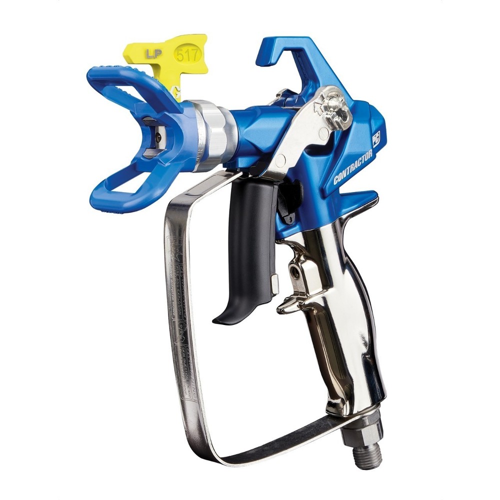 Graco 17Y043 Contractor PC Airless Paint Spray Gun w/RAC X LP517 Switchtip