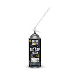R3.7 Dow Great Stuff BIG Gaps & Cracks Expanding Foam Sealant Insulation 12oz