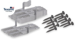WAL-BOARD TOOLS Drywall Clips, Easy Drywall Repair Solution, Fits 1/2″ and 5/8″