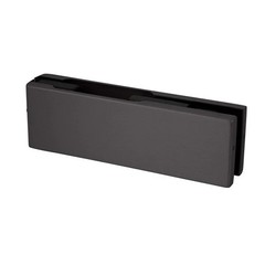 NEW CRL EUR201DU Black Bronze EUR Series Top or Bottom Patch Fitting