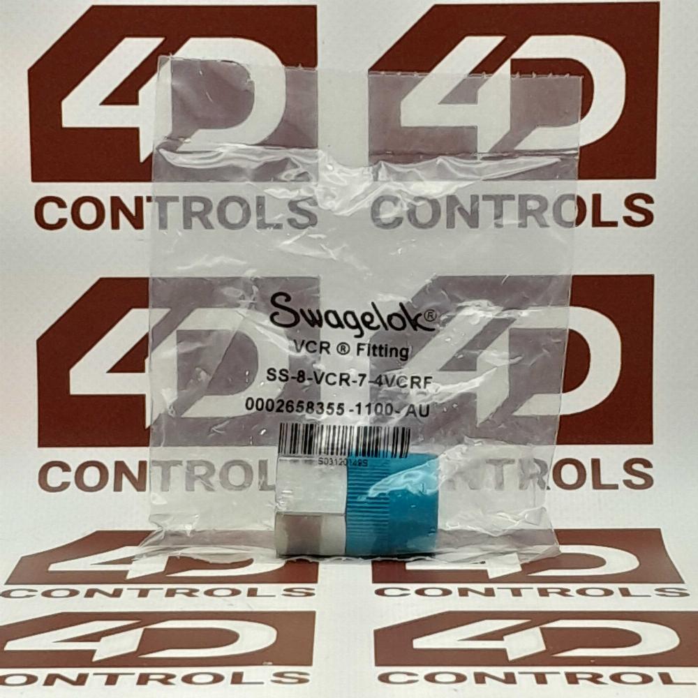 SS-8-VCR-7-4VCRF | Swagelok | 316 Ss Vcr Face Seal Fitting | 1/2 In, Sealed