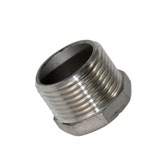 NPT Stainless Steel 304 1″ male to 3/4″ female HEX Reducer bushing adapter