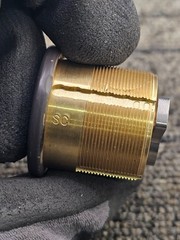 (QTY 5) GENERAL LOCK MC118 SC 10B ST: Mortise Cylinder 1-1/8″ CRE-cs256706