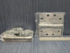 3 WORLD CLASS PBB PB81 Commercial Door HINGES 4,5″ X 4.5″ Satin Chrome