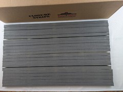 (20 pcs) 3/4″ 5 Rib Panel Foam Outside Outer Closure Strips 3′ w/ 9″ on Center