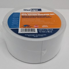 Shurtape MB 300CT Cold Weather Metal Building Insulation Tape 3in x 150ft 2 Pack
