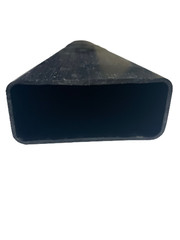 PVC Rectangular tube 1 1/2″ x 3 1/2″ x 12″, same OD as a 2×4 piece of wood!