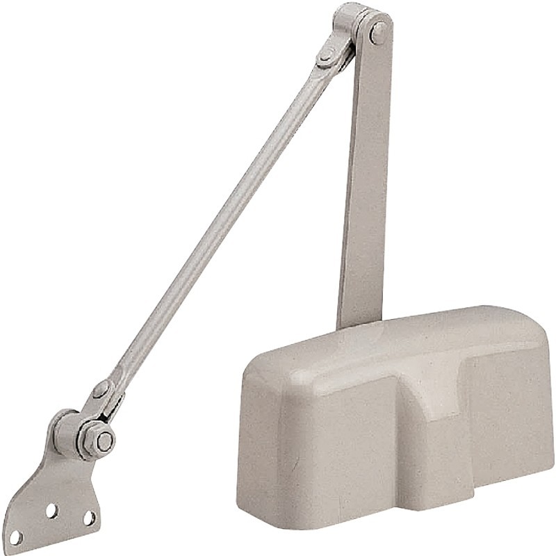 ProSource C101-BH-SA-IV Door Closer, Non-Handed Hand, Automatic, Aluminum, Ivory
