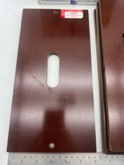 NORFIELD Lot of 6 Door Jamb Strike Templates 7250-025 HOPPE Mortise Pattern USA