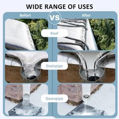 20ft Roof Heat Tape for Roof and Gutters, Constant Wattage 5w/ft, CSA ETL Cer…