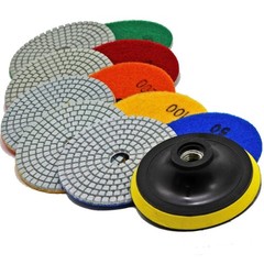 Jobsite Granite Repair Tool Kit Wet Polisher Diamond Pads Countertop Tools