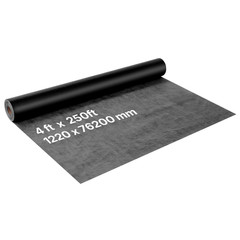 Vevor House Wrap 4 X 250 Ft 0.17 Mm Thick Vapor Barrier Heavy Duty Plastic