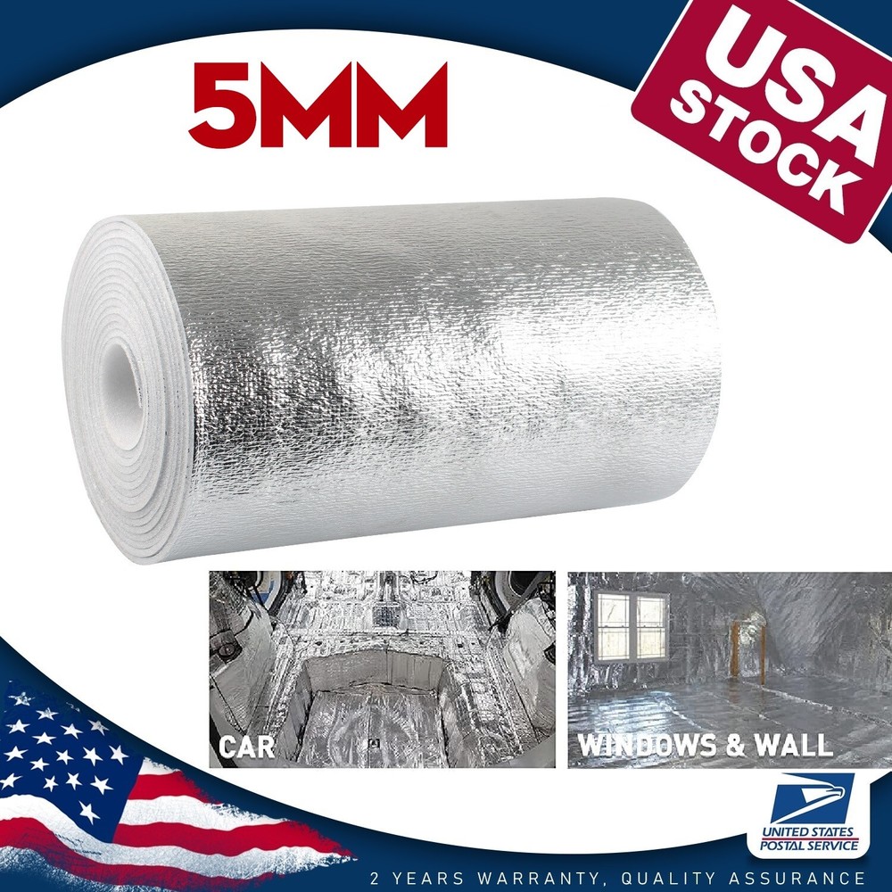2㎡ Reflective Aluminum Foil Insulation Perforated Attic Roof Radiant Barrier