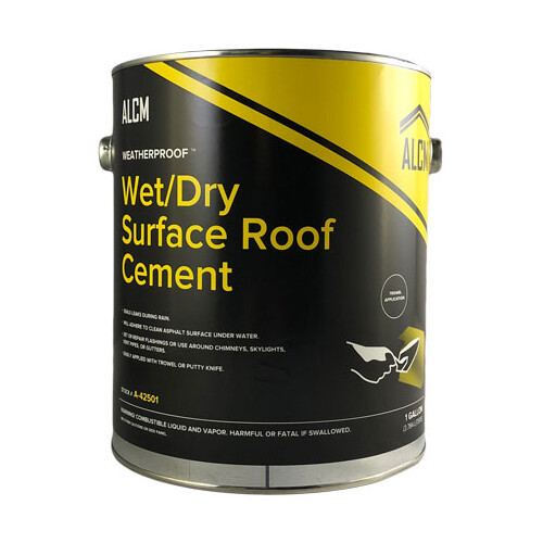 ALCM Wet/Dry Roof Cement 1 Gallon – Single Item