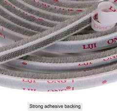 Felt Pile Weather Stripping 11/32 inch x 3/16 inch x 16 ft, Sliding Windows and