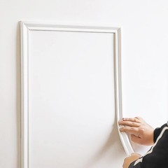 TriMold Peel & Stick Chair Rail Molding Self-Adhesive Wall Trim Home Decoration
