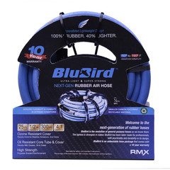 10010283BluBird Rubber Air Hose Assembly 1/2″ x 25′