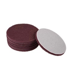 5″ Aluminum Backing Plate Hook Loop Holder for Non Woven Cleaning Pads