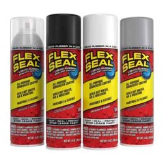 Aerosol Liquid Rubber Sealant Coating – Waterproof Protection – White 14 oz.