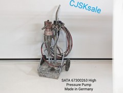 SATA 67300263 High Pressure Pump Made In Germany (USED).