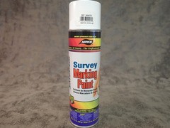 NEW Aervoe 207 White Survey Marking Paint 12 17oz. Cans Case (DD2)